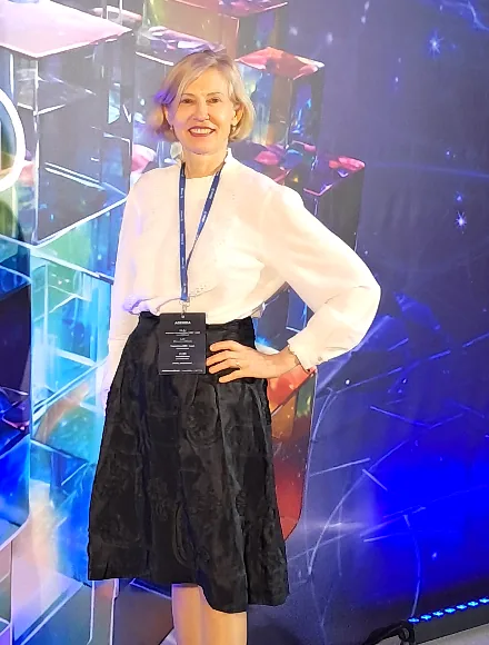Bożena Sapiega na gali Allianz