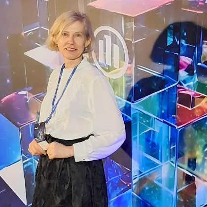 Bożena Sapiega na gali Allianz